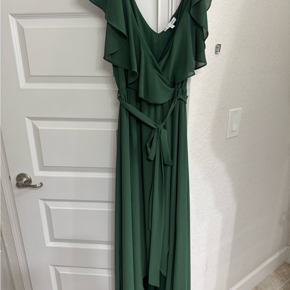 Baltic Born Katya Ruffle maxi dress